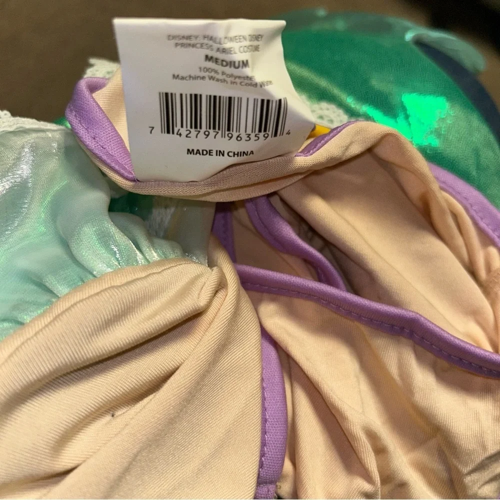 Disney princess little mermaid dog pet Halloween costume size Medium